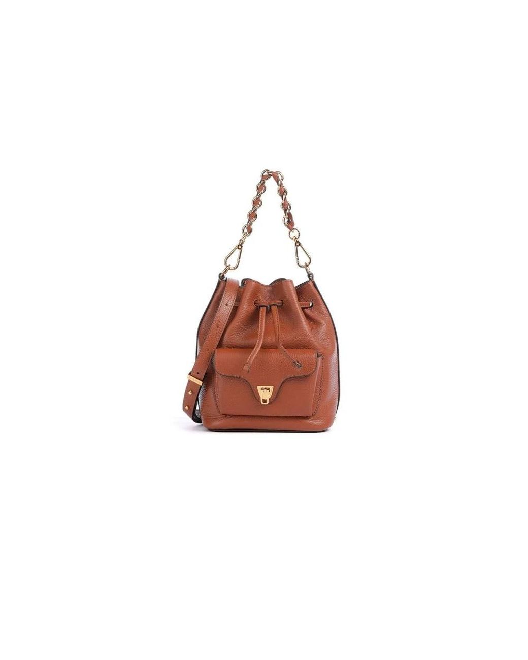Coccinelle Brown Bucket Bags