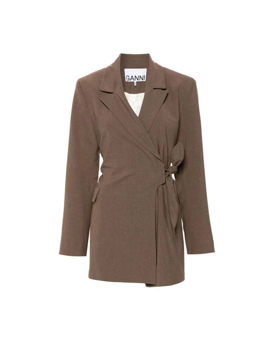 Ganni Brown Blazers