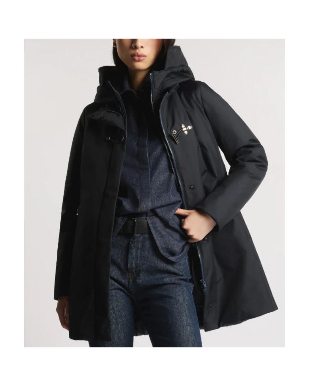 Parkas Fay en coloris Black