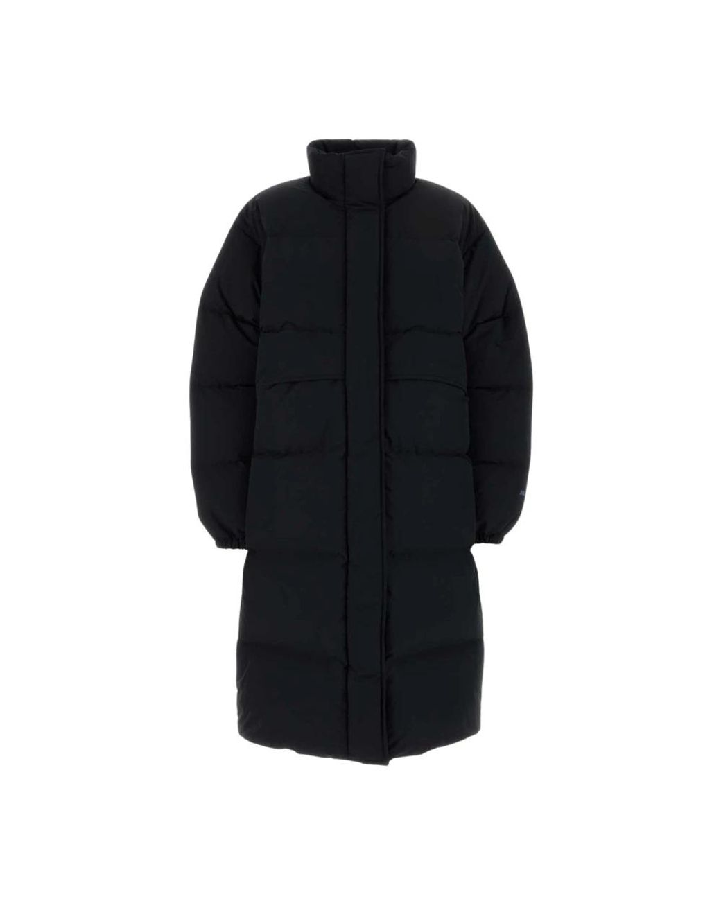 Jil Sander Down Coats in het Black