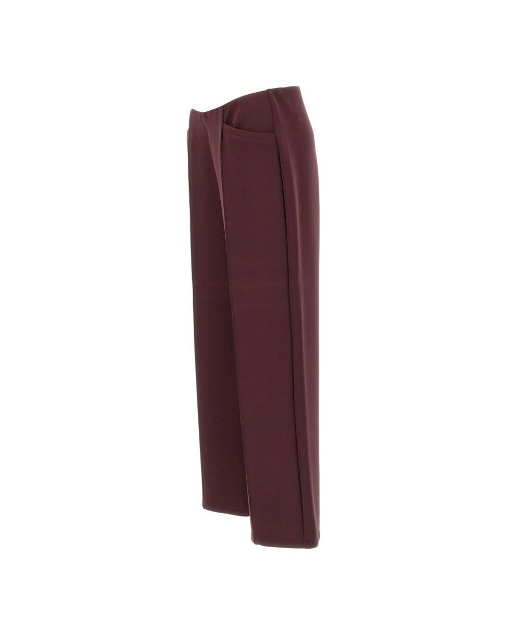 Elena Miro Red Wide Trousers