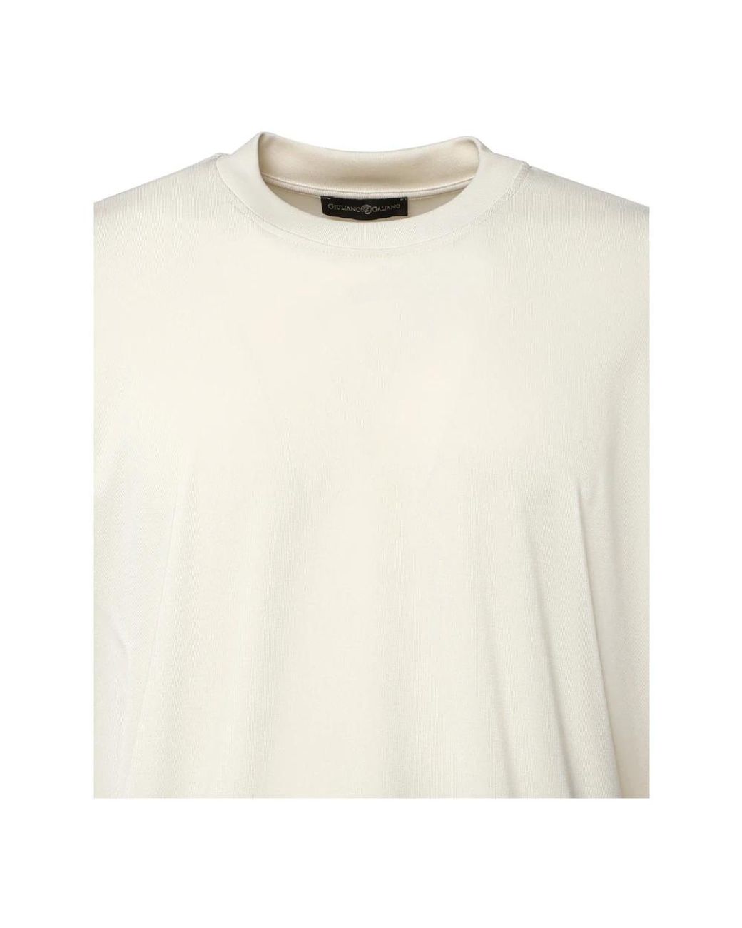 Giuliano Galiano White T-Shirts for men