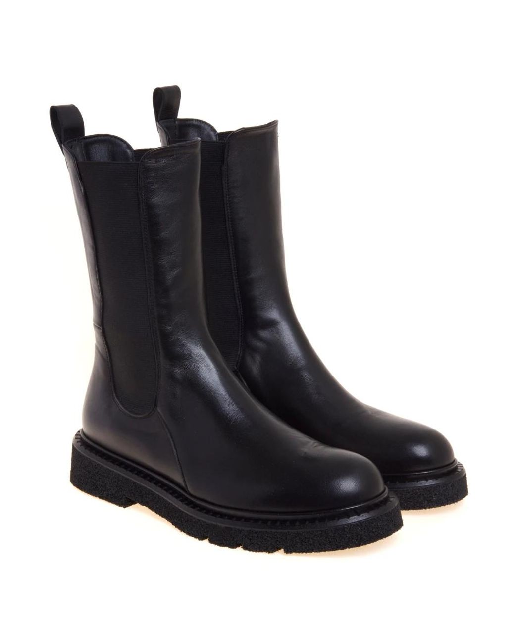Guglielmo Rotta Black Chelsea Boots