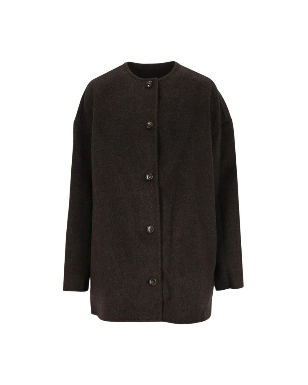 Loulou de Saison Black Single-Breasted Coats