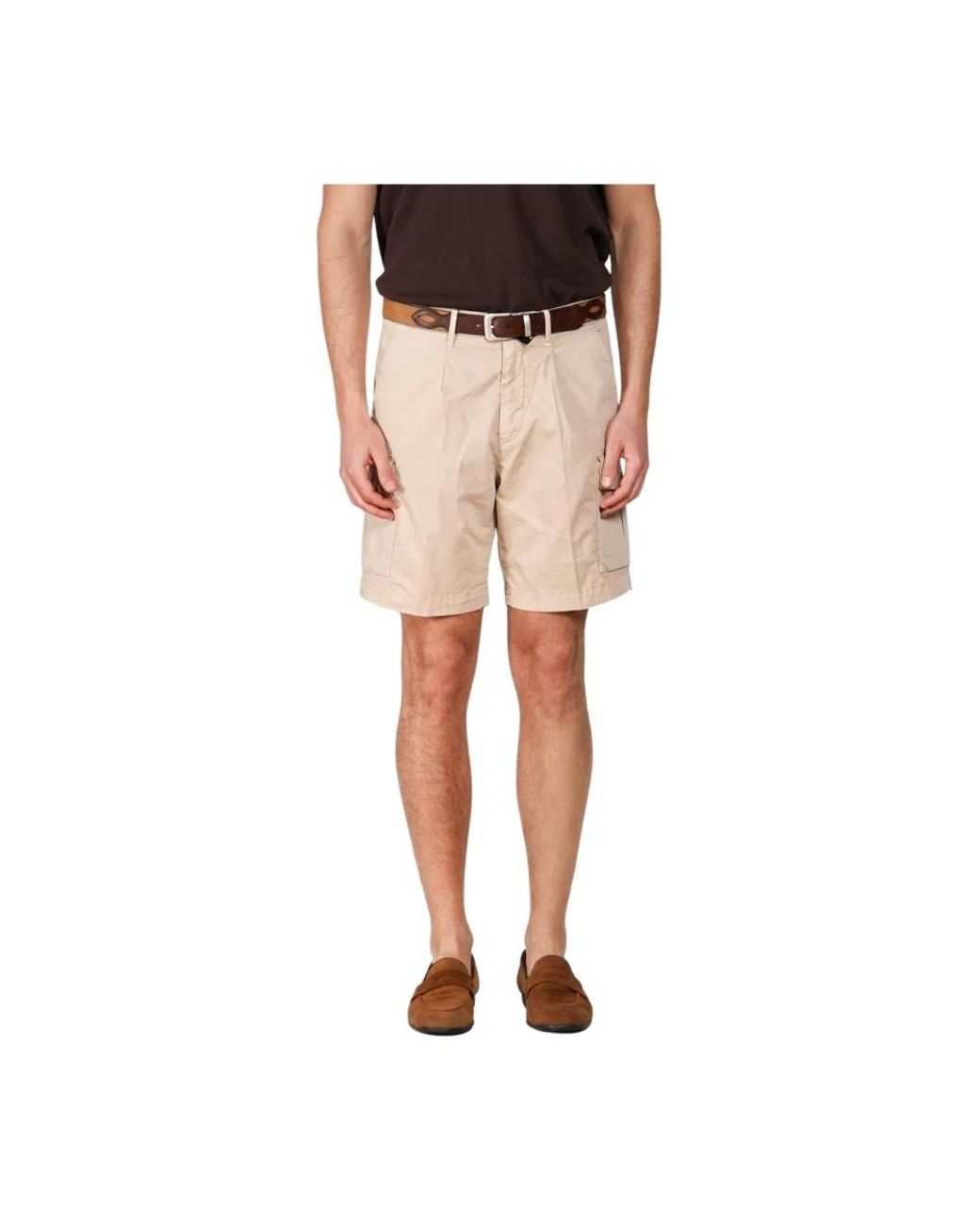 Mason's Natural Casual Shorts for men