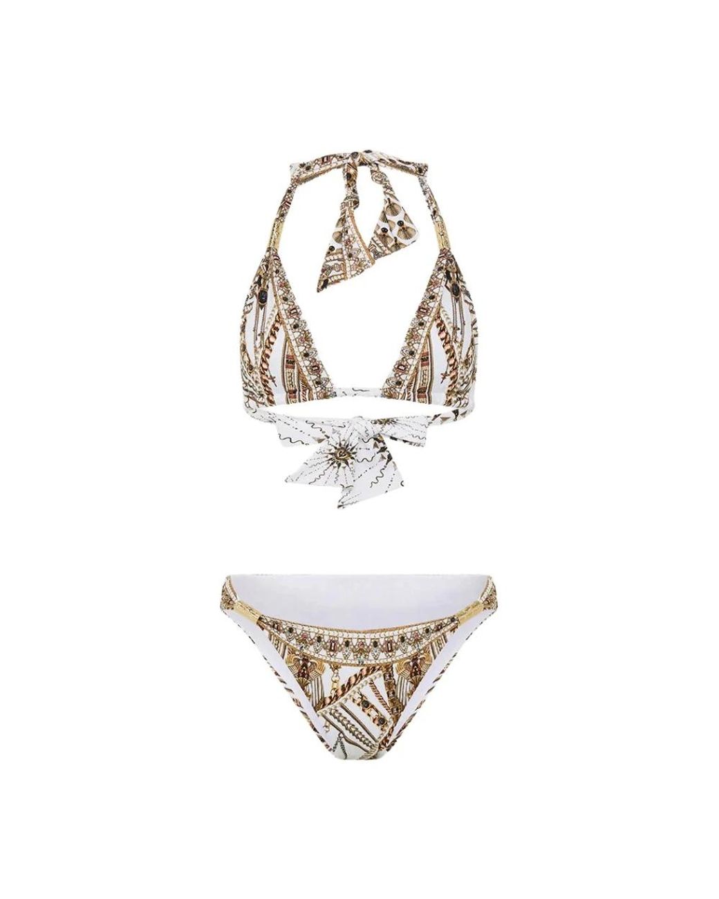 Camilla The Goddess Energy Bikini in het Metallic