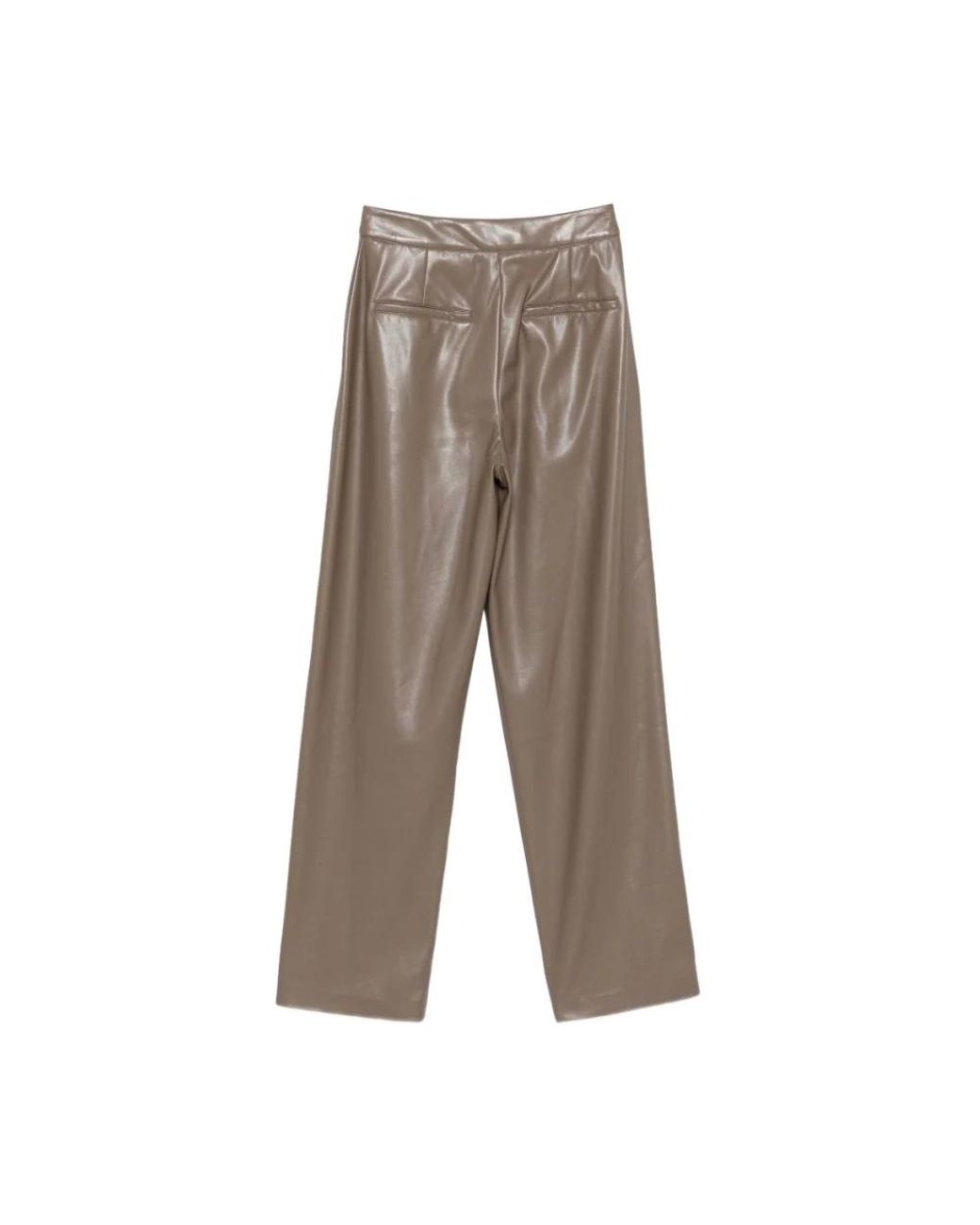 SIMONA CORSELLINI Brown Tapered Trousers