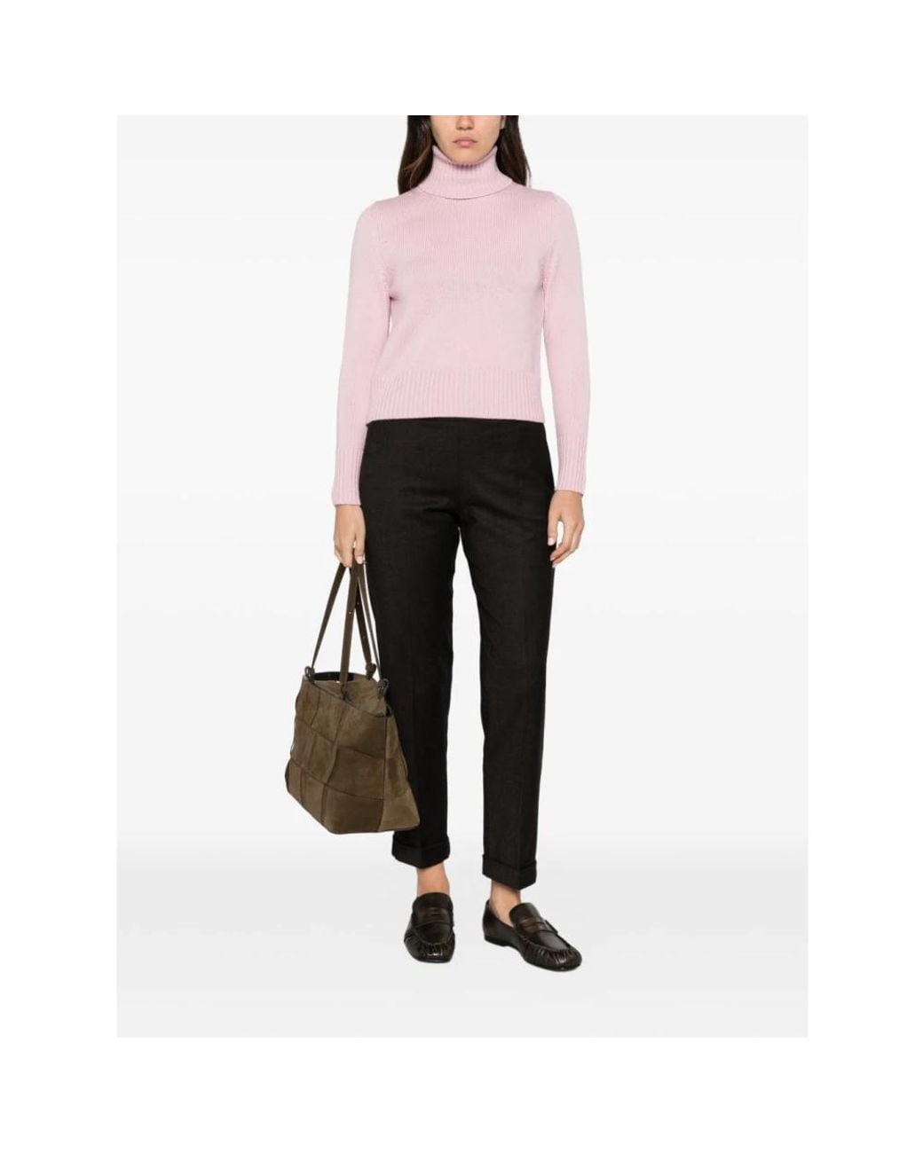 Turtlenecks Alpha Studio de color Pink
