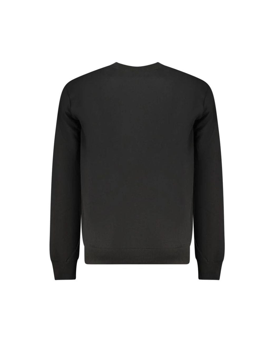 Fila Black Organic Cotton Men Sweatshirt for men