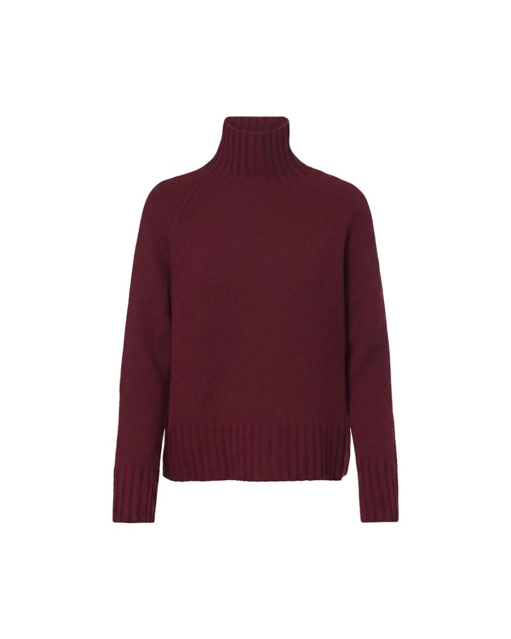 Max Mara Red Turtlenecks