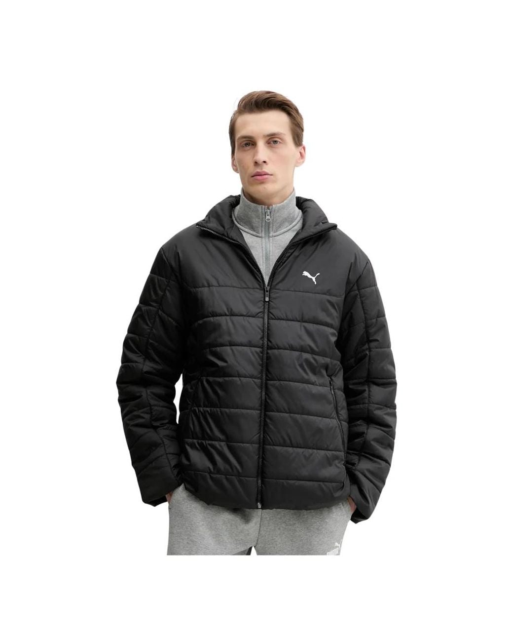 PUMA Essentials Padded Jacket in het Black voor heren
