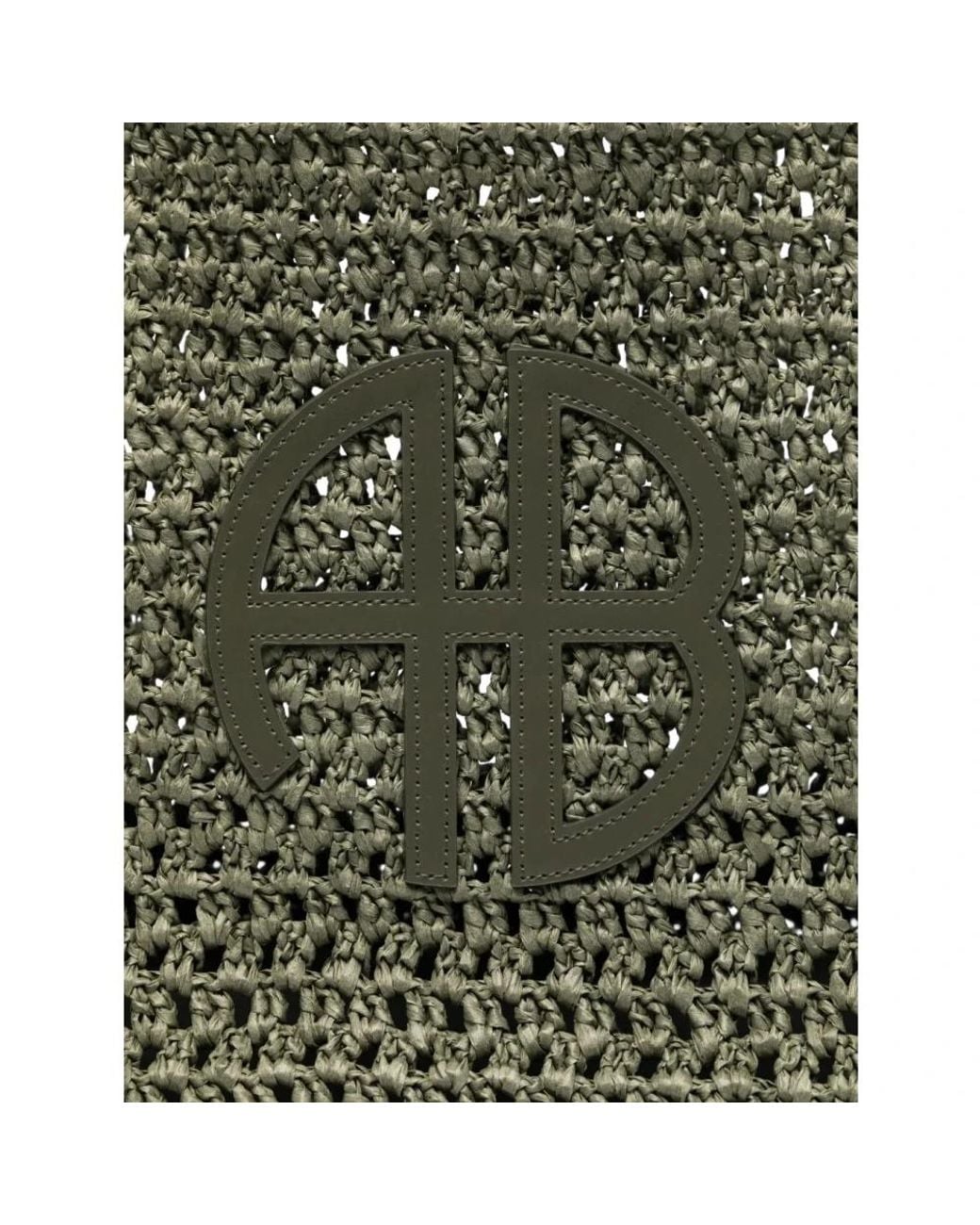 Anine Bing Green Shopping Bags