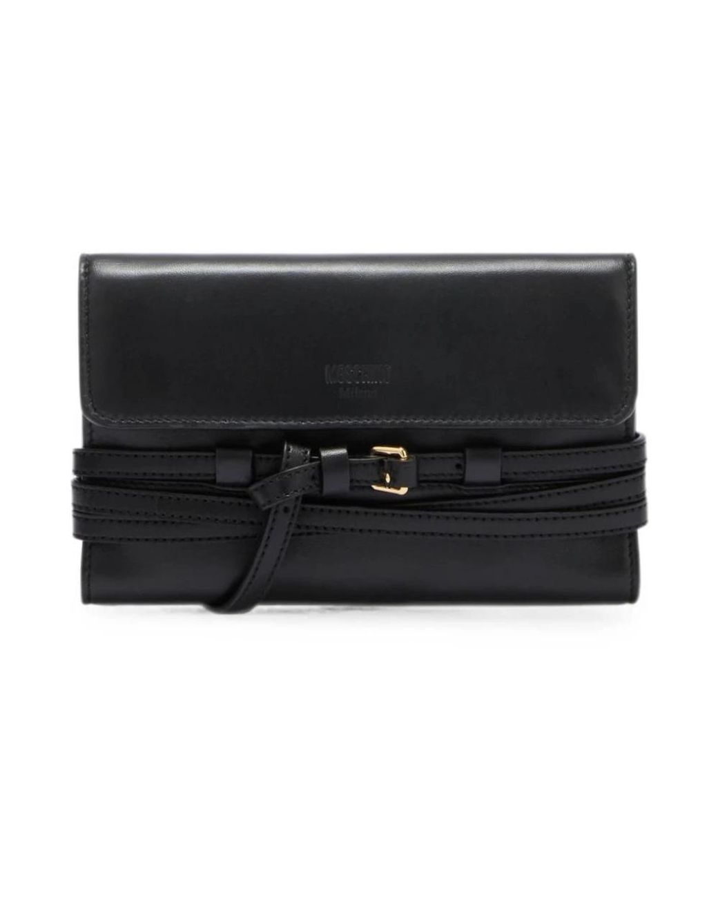 Moschino Black Wallets & Cardholders