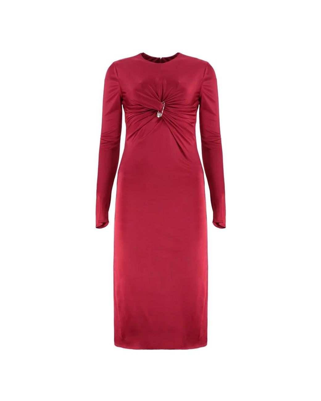 Versace Red Midi Dresses