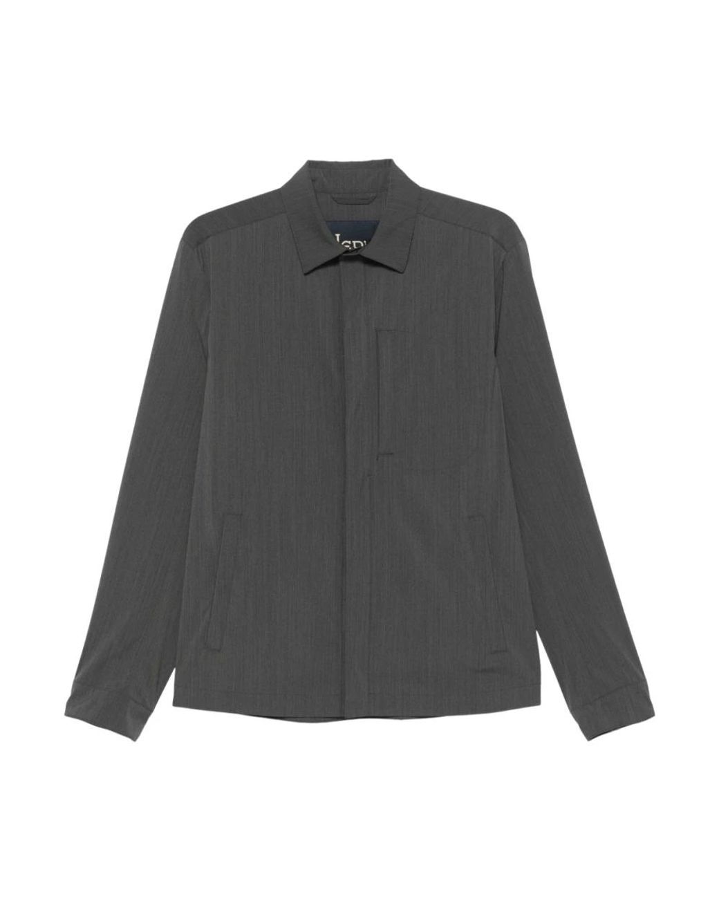 Herno Gray Light Jackets for men