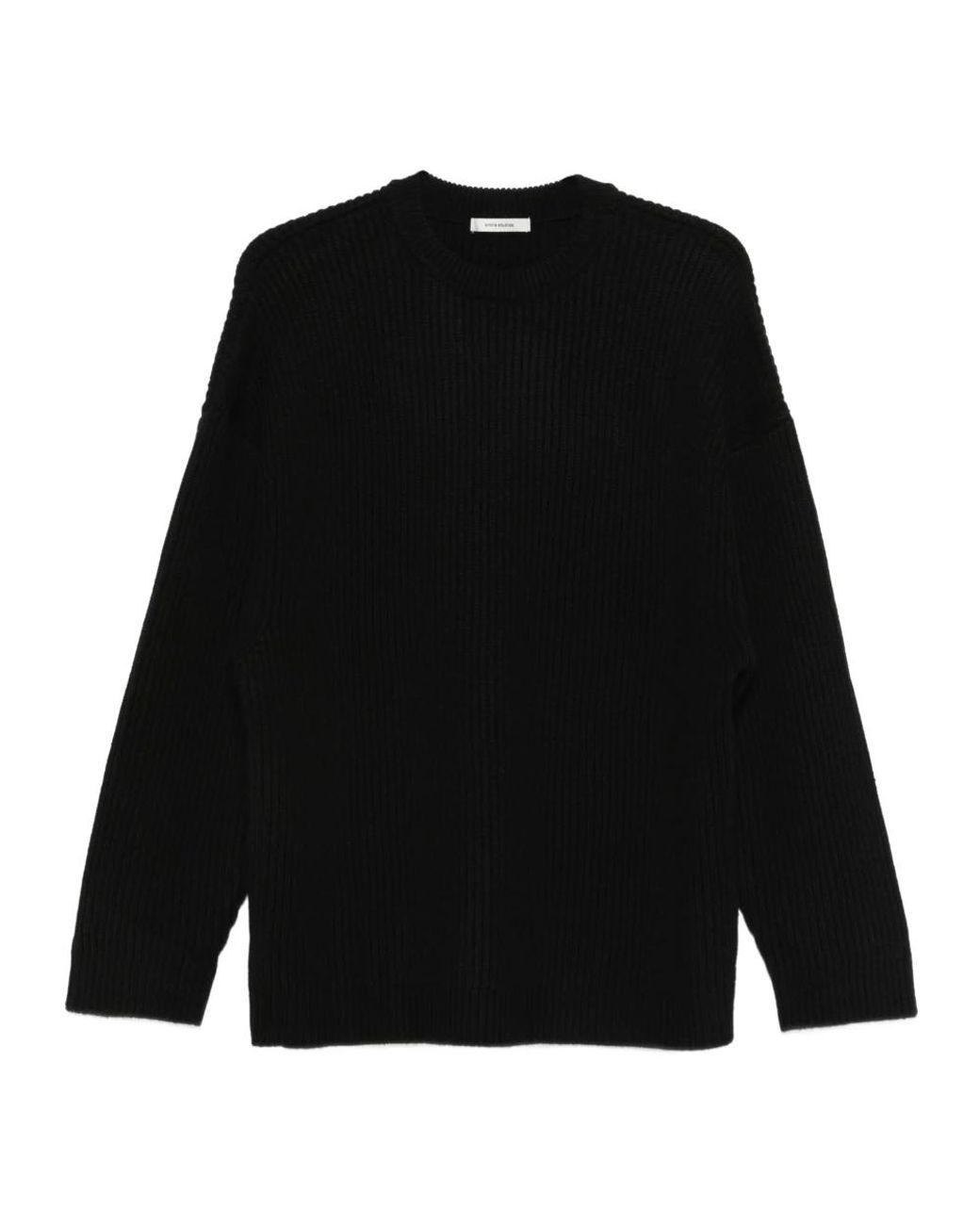 Entire studios Black Round-Neck Knitwear for men