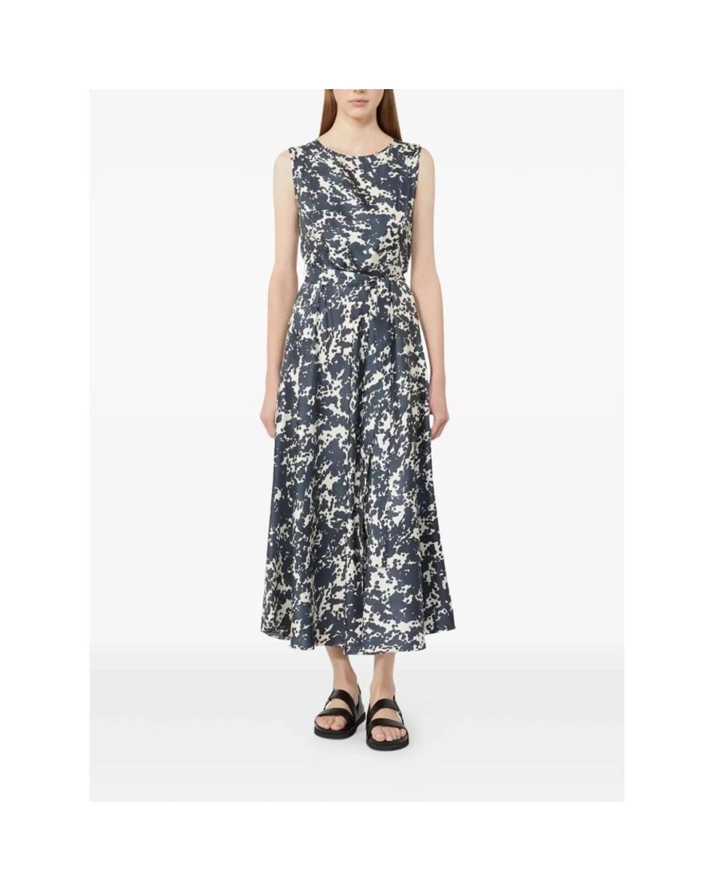 Midi Dresses Max Mara de color Blue