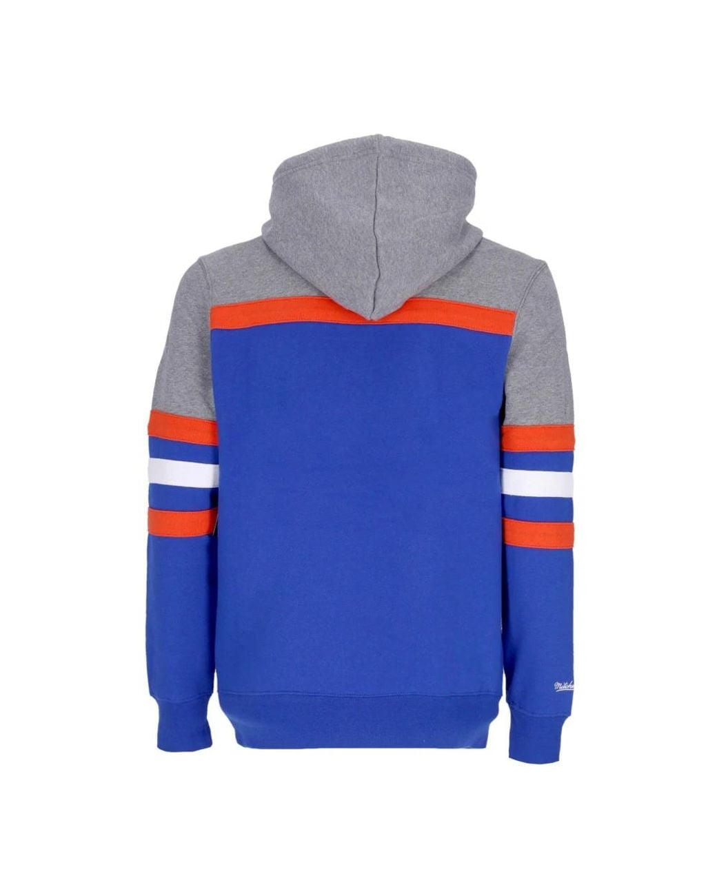 Mitchell & Ness Hoodies & Sweatvesten ,Veelkleurig ,Katoen Nba Headcoach Hoodie Hardwood Classics in het Blue voor heren