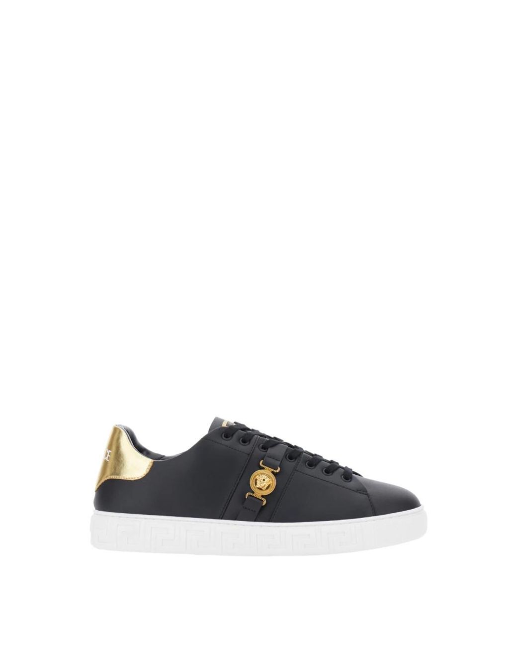 Versace 'greca' Sneakers in het Black voor heren
