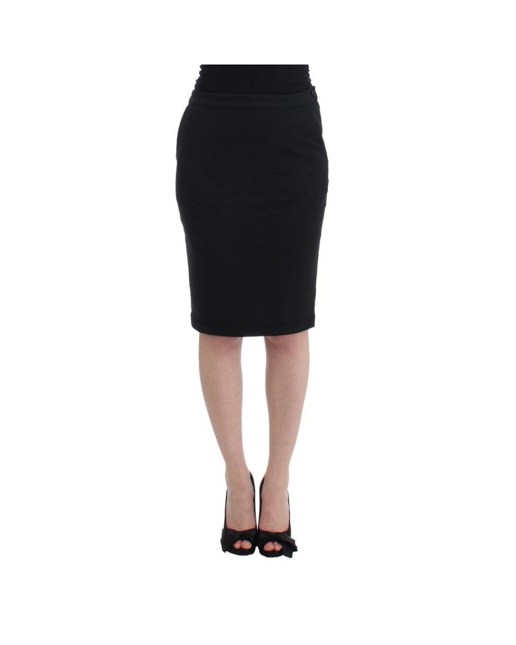 Gianfranco Ferré Black Pencil Skirts