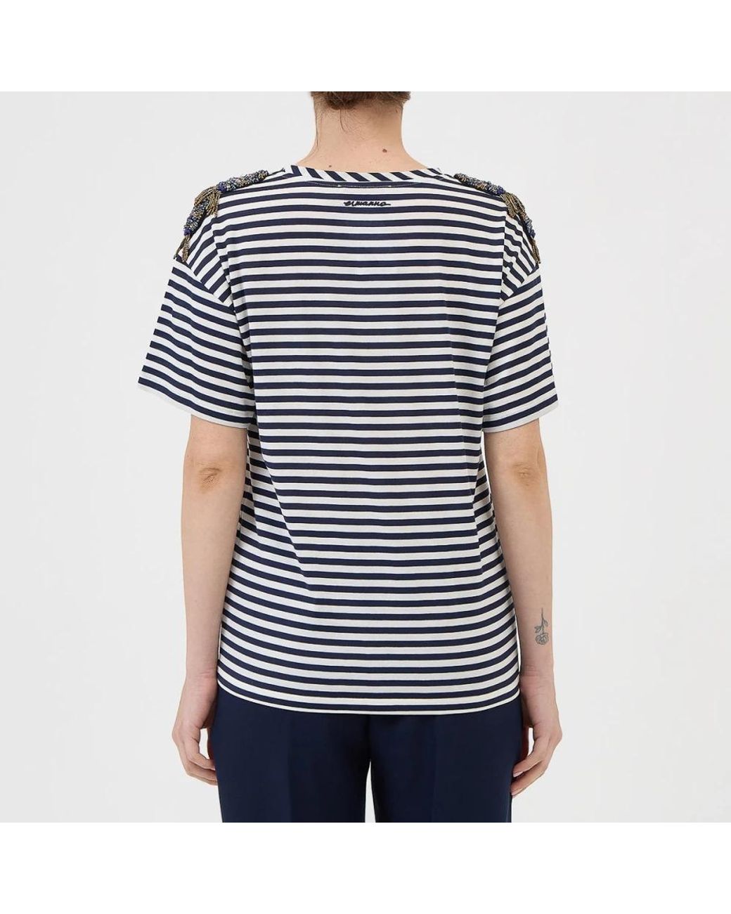 Ermanno Scervino Blue T-Shirts