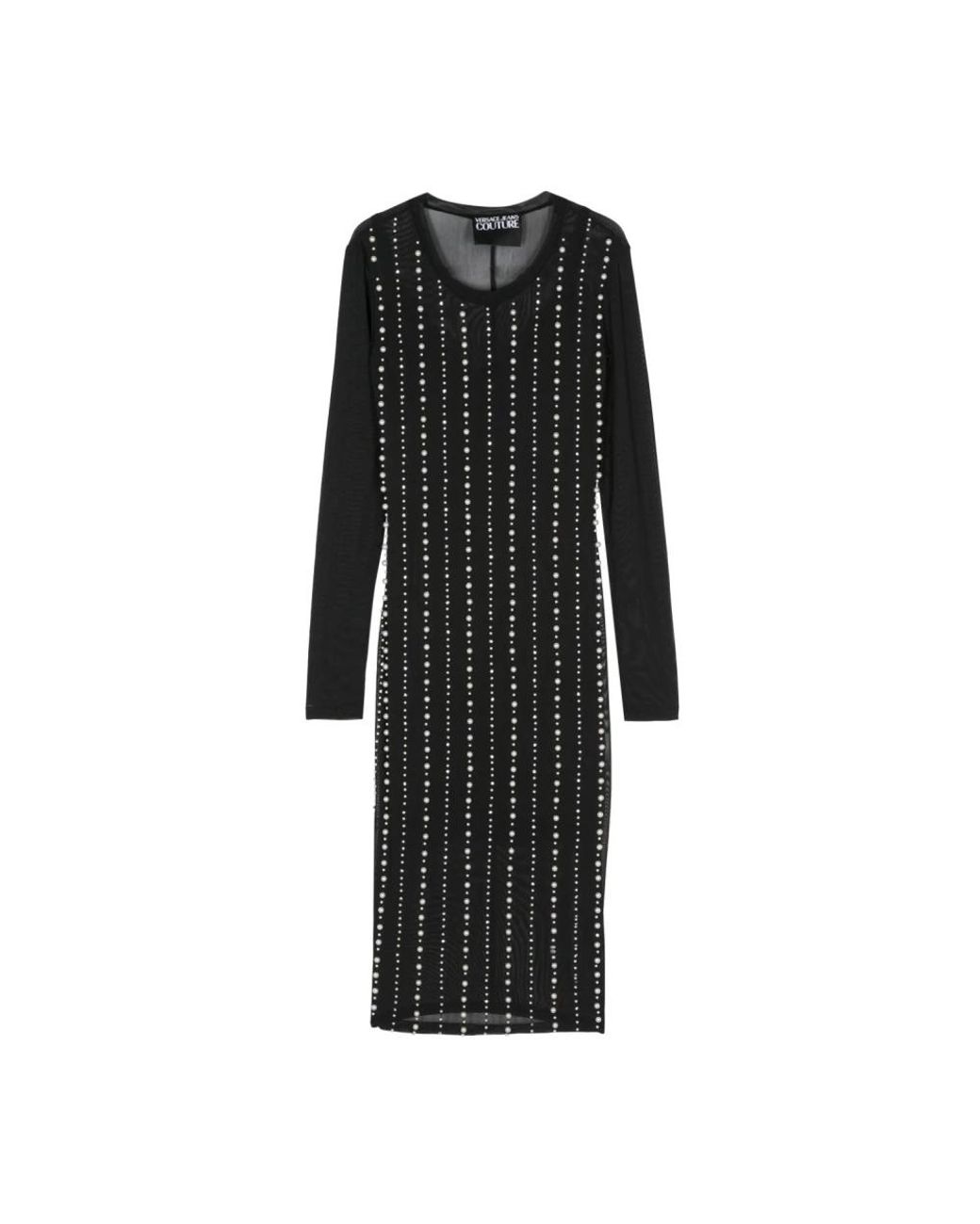 Versace Jeans Couture Black Midi Dresses