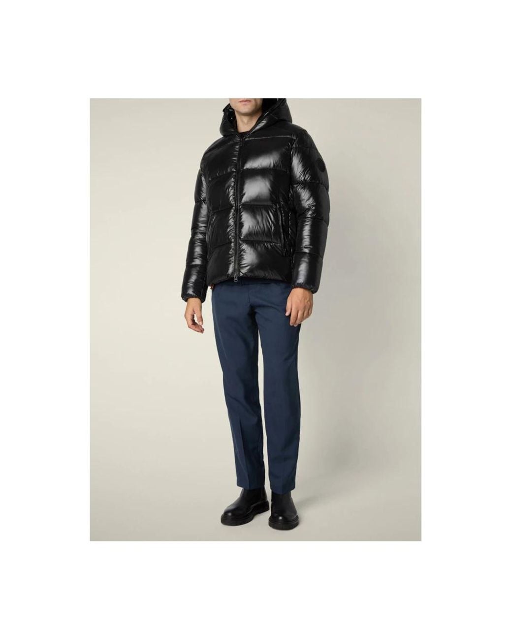 Winter Jackets Save The Duck de hombre de color Black