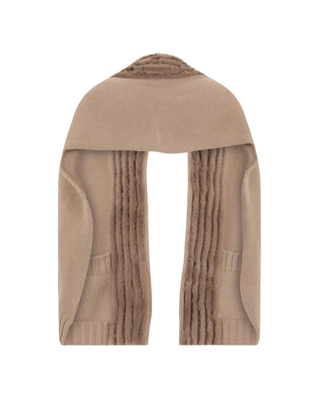 Moorer Natural Winter Scarves