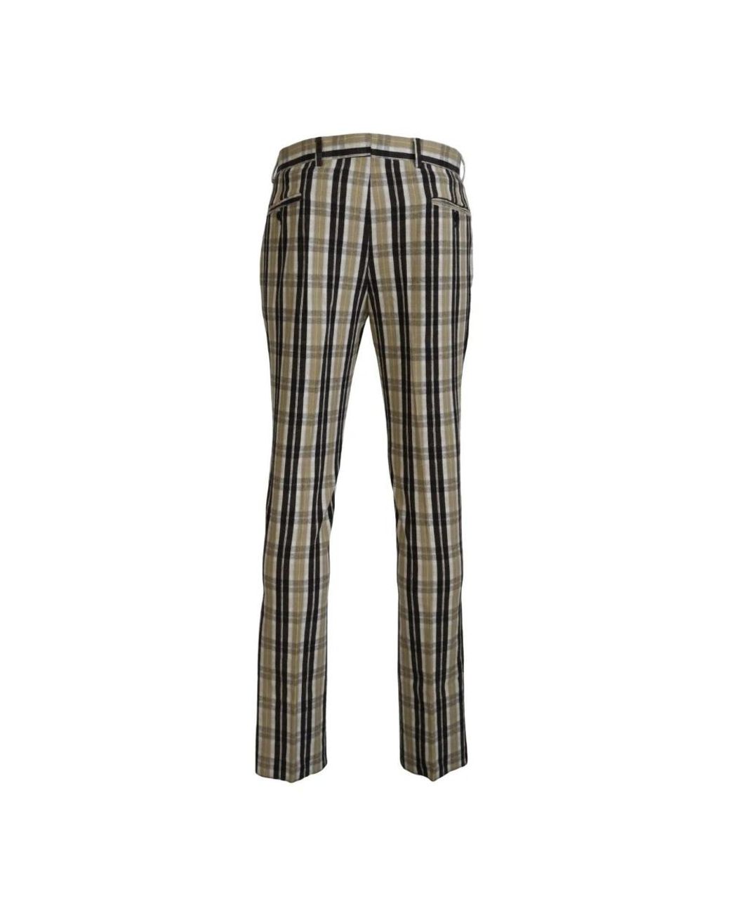 Bencivenga Gray Slim-Fit Trousers for men