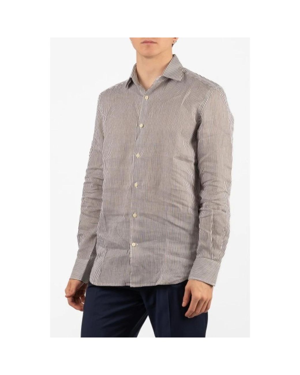 Mc2 Saint Barth Gray Casual Shirts for men