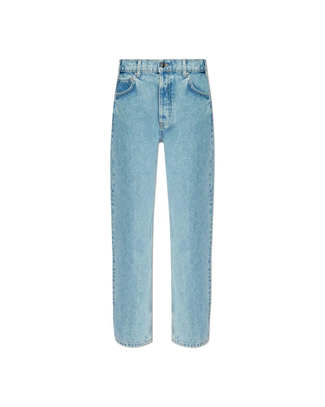 Anine Bing Blue Straight Jeans