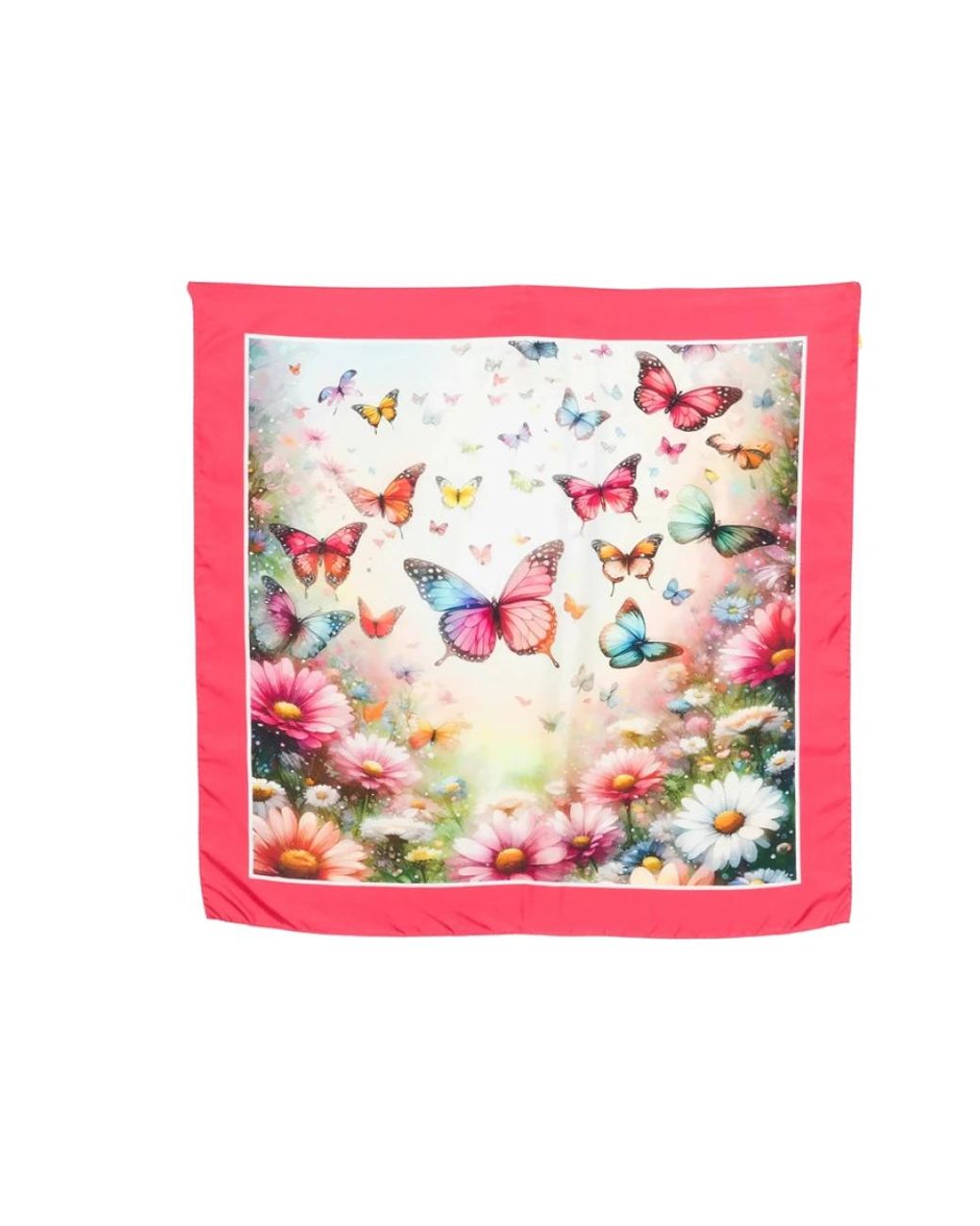 D'Aniello Pink Silky Scarves