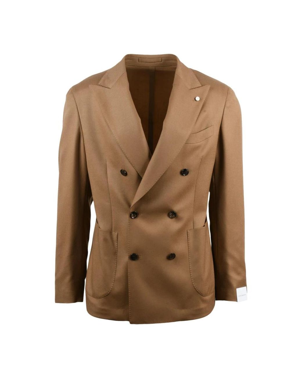 Luigi Bianchi Brown Blazers for men
