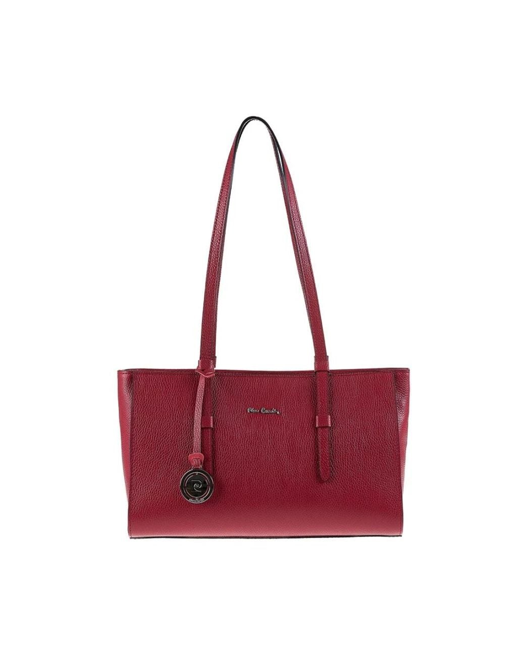 Pierre Cardin Red Shopping Bags