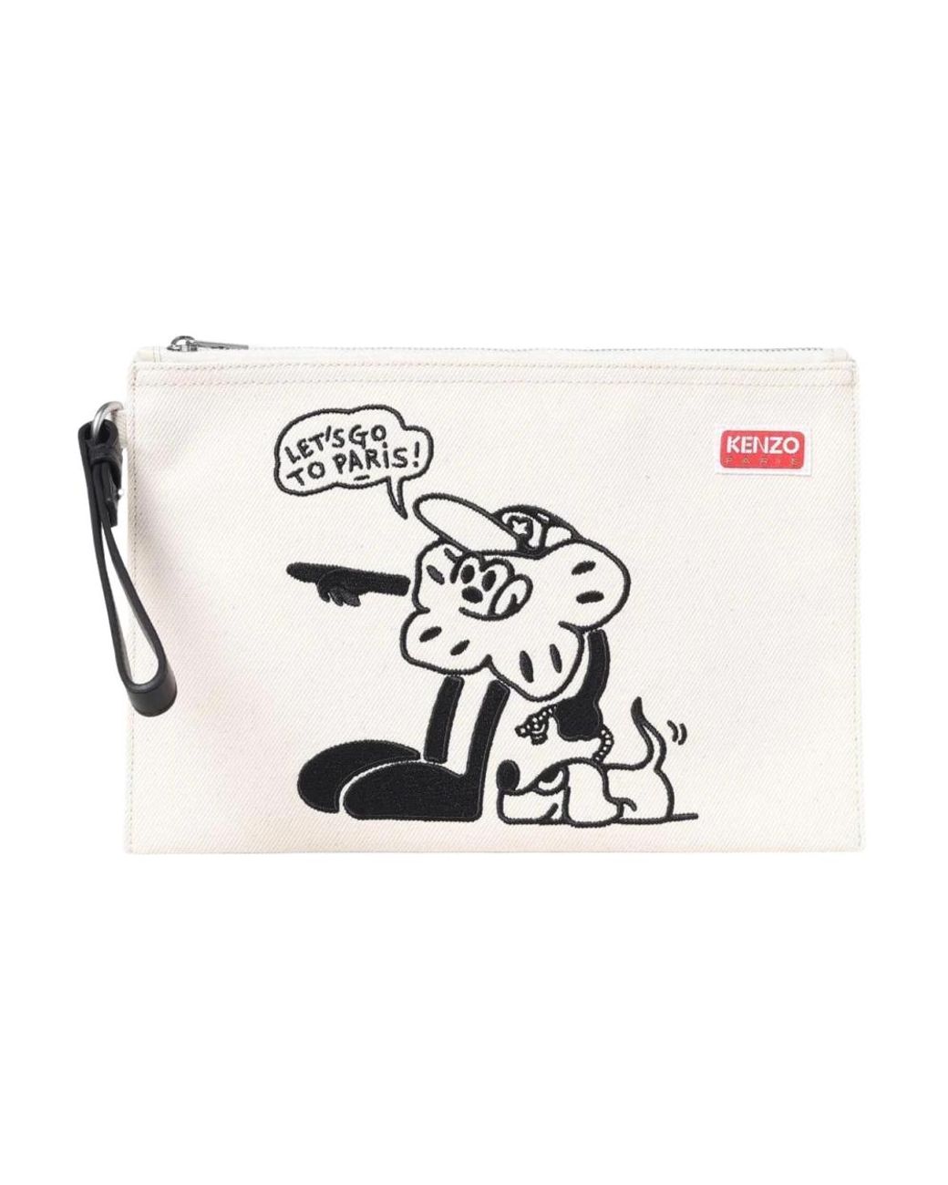 Clutches KENZO de color White