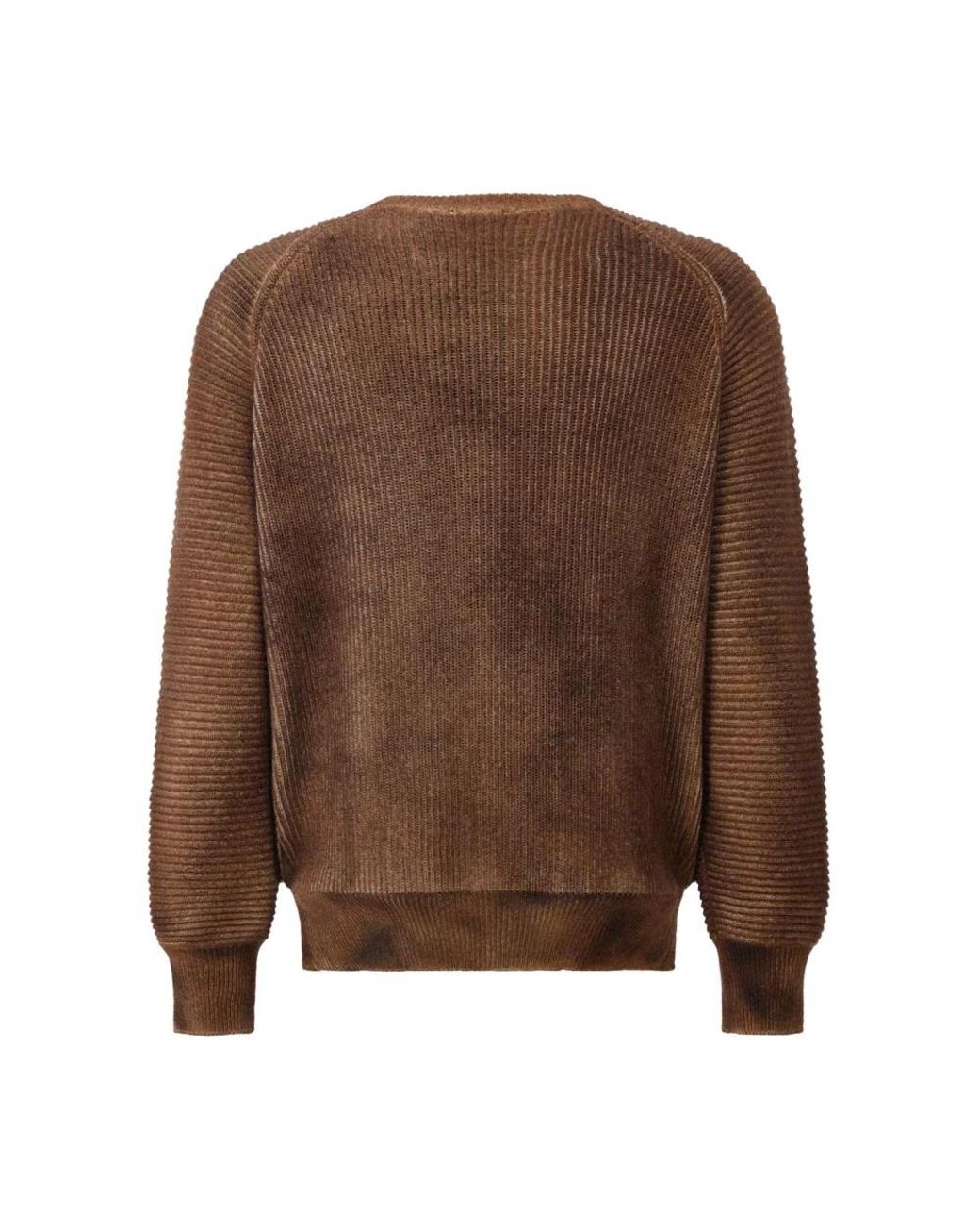 Avant Toi Brown Round-Neck Knitwear for men
