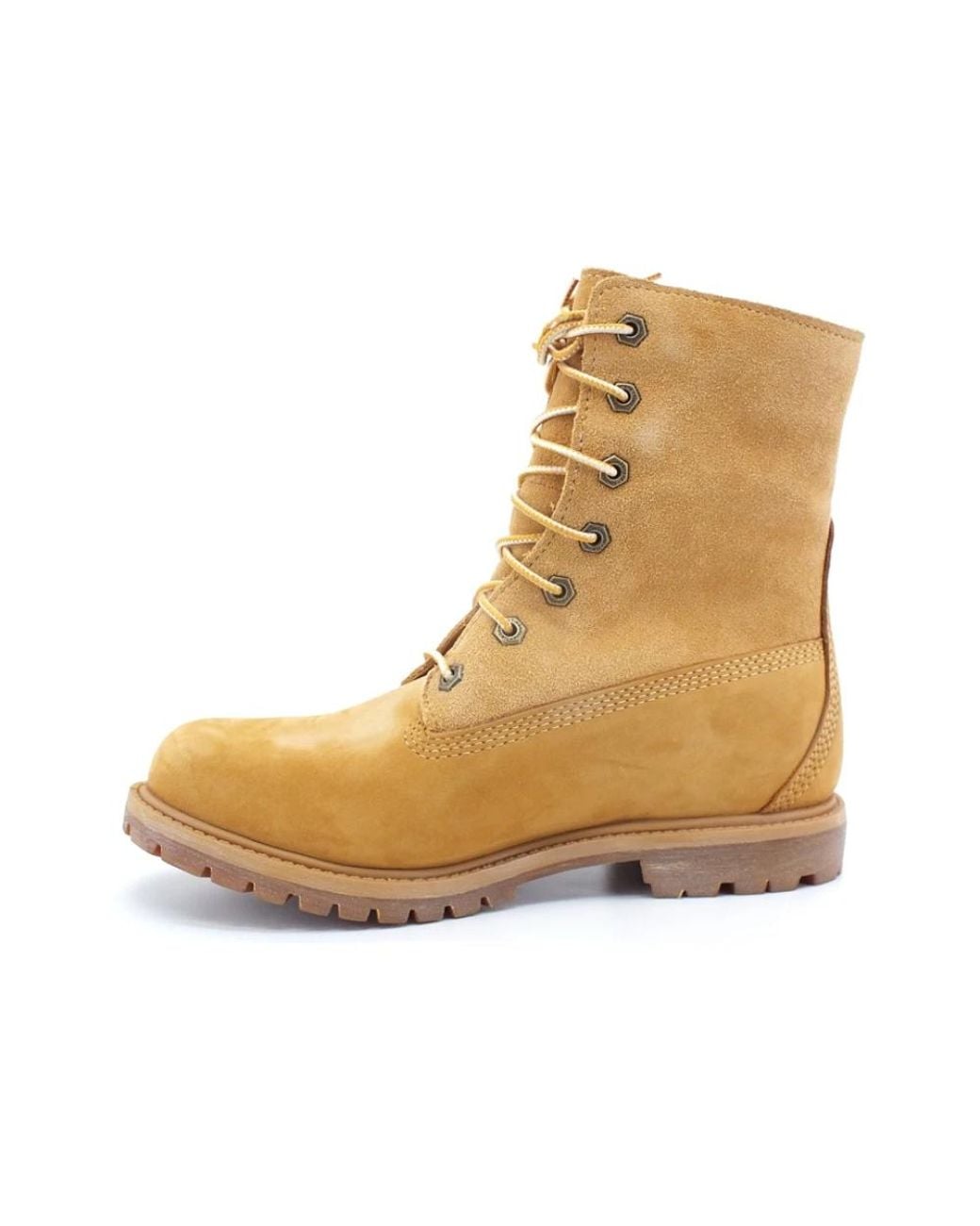 Timberland Natural Lace-Up Boots