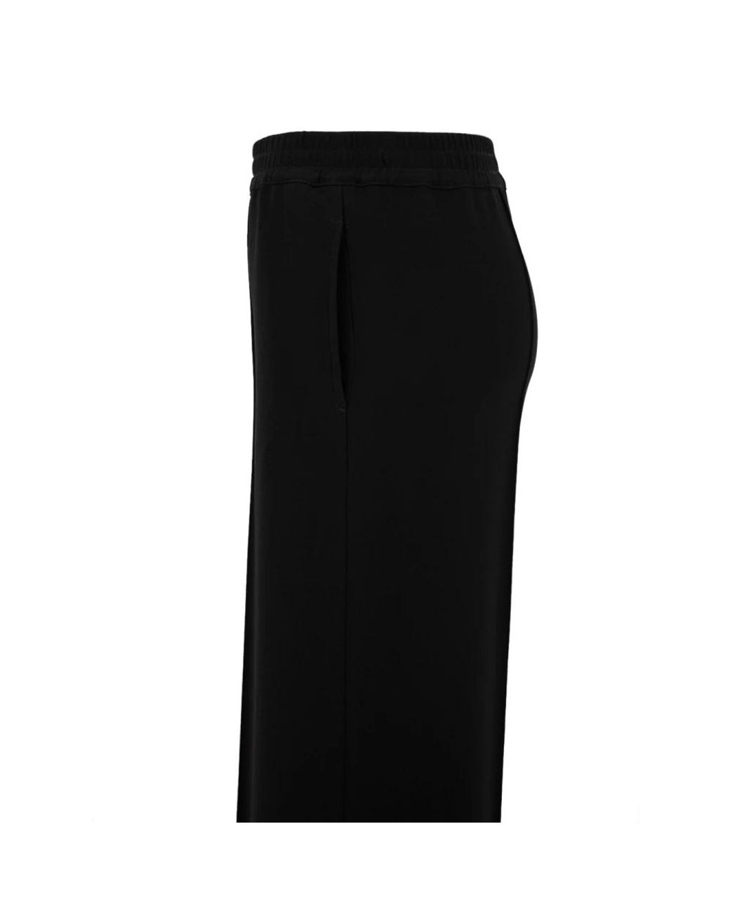 Aspesi Black Wide Trousers