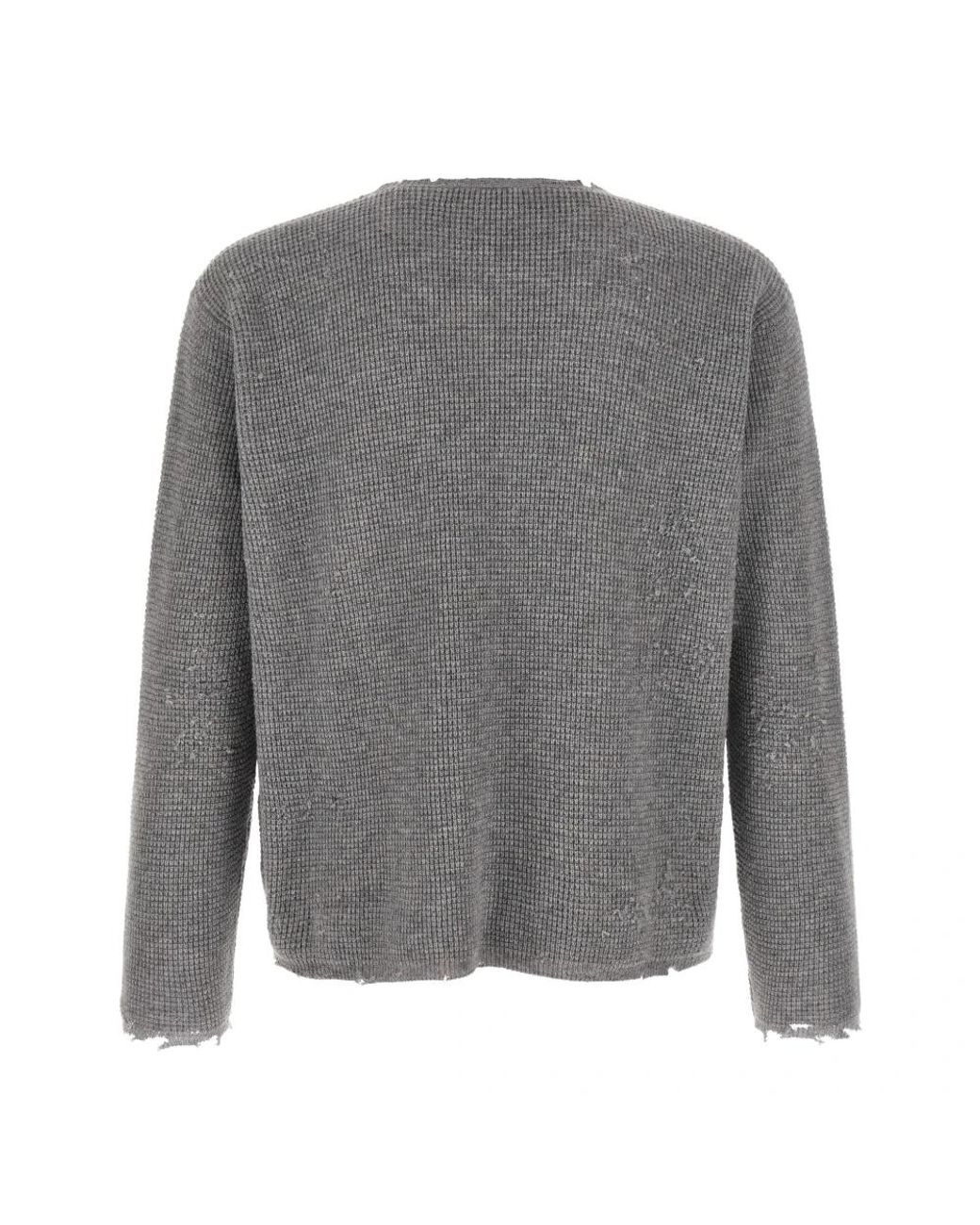 Round-Neck Knitwear Second/Layer pour homme en coloris Gray