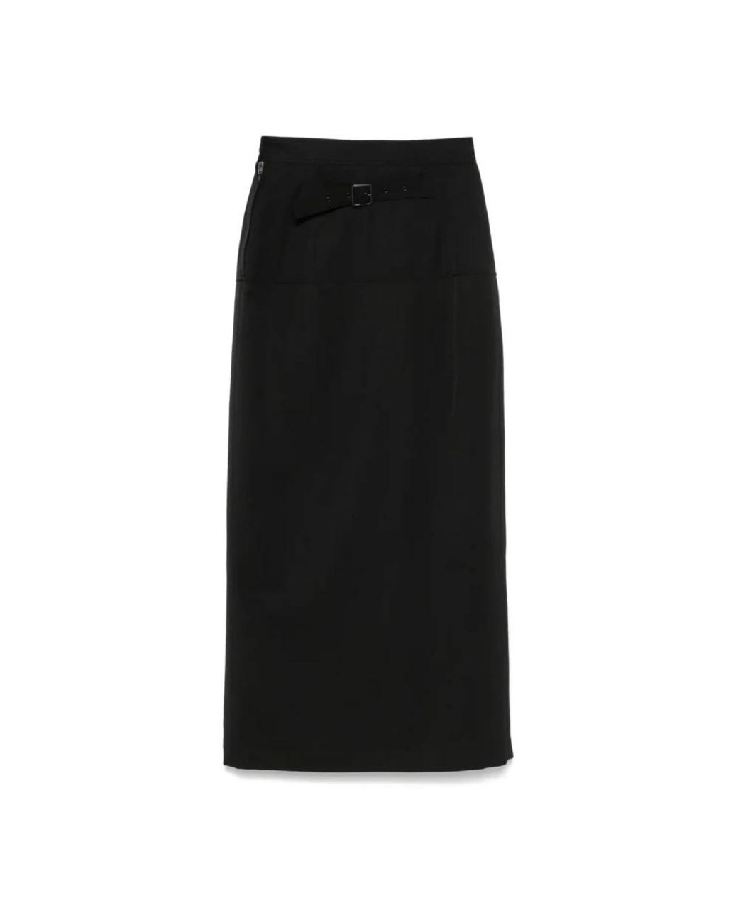 Lemaire Black Midi Skirts