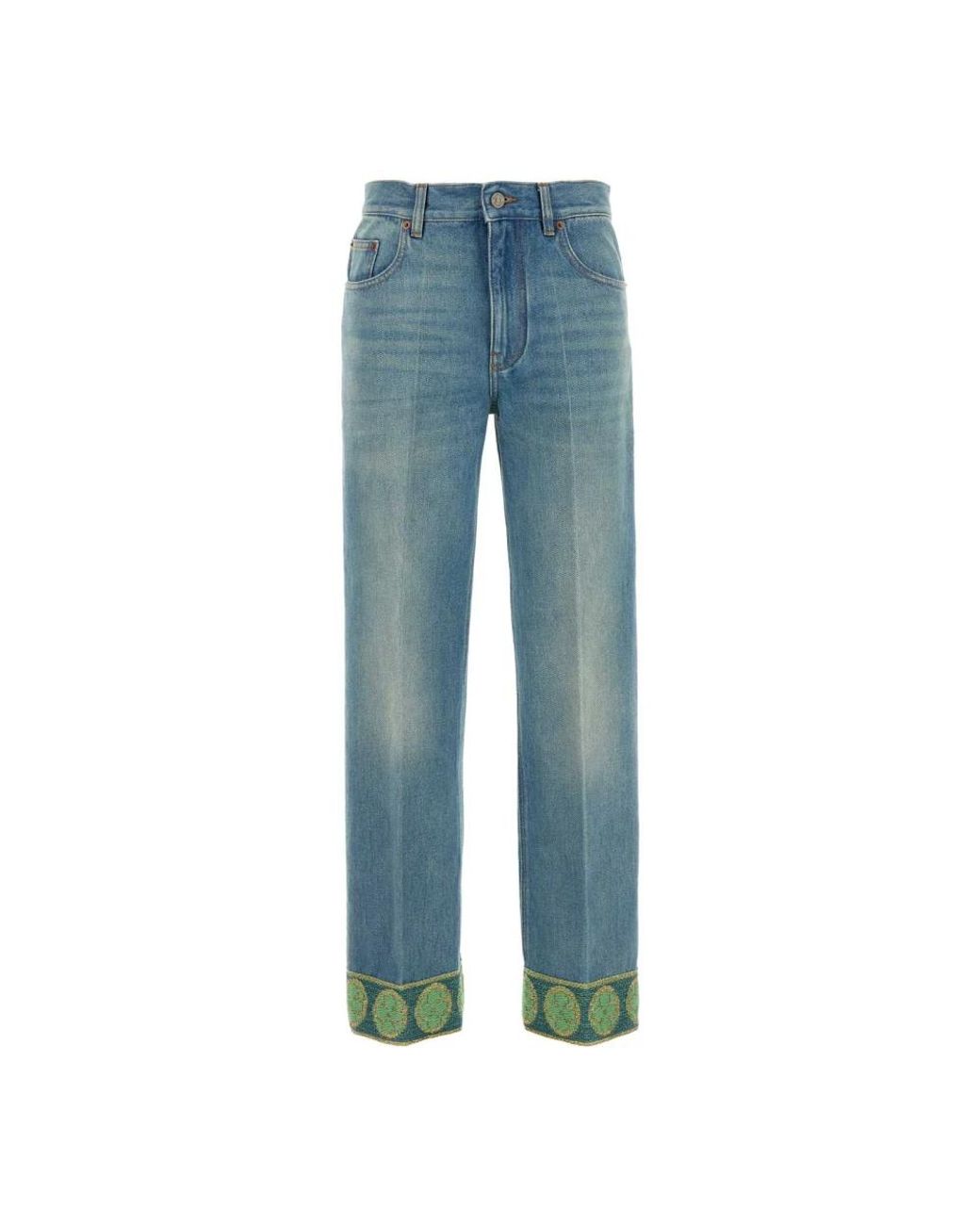 Valentino Garavani Blue Straight Fit Jeans