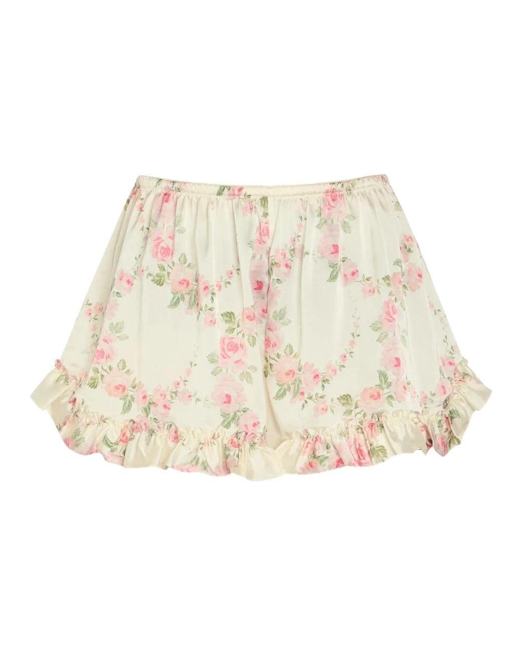 Simone Rocha Natural Short Shorts