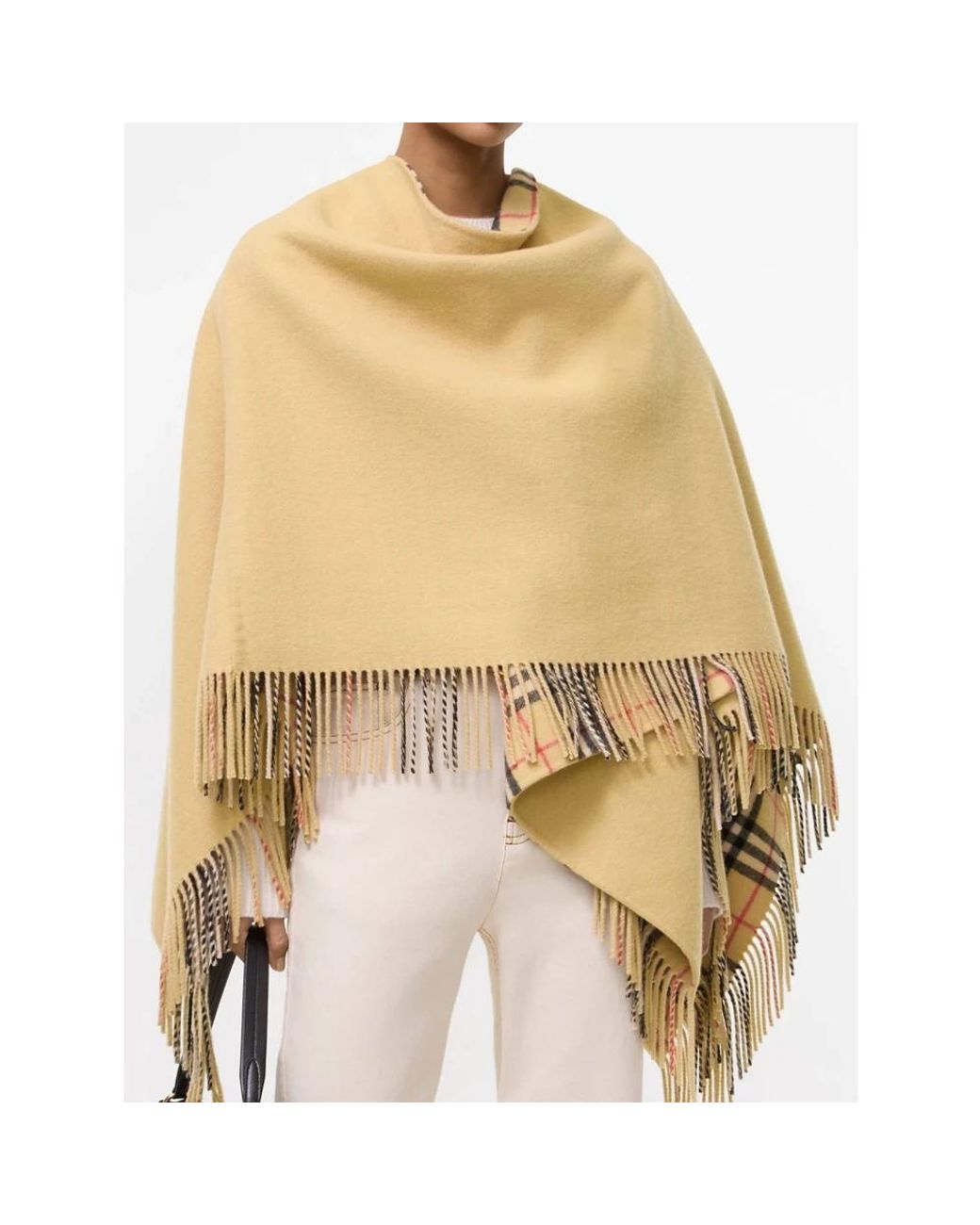 Burberry Natural Ponchos