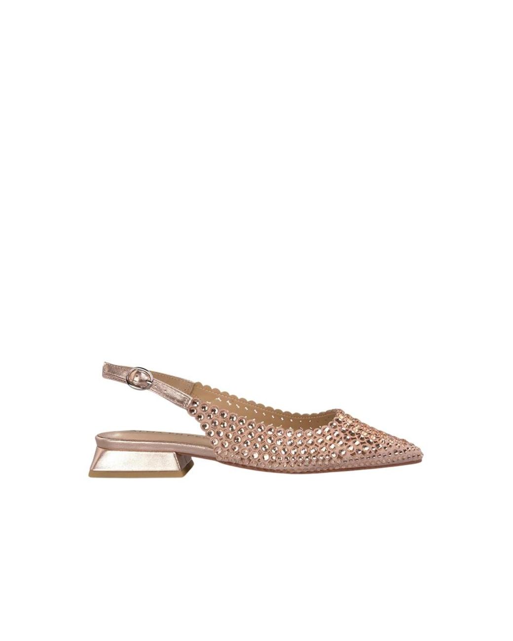 Alma En Pena. Brown Ballerina Shoes