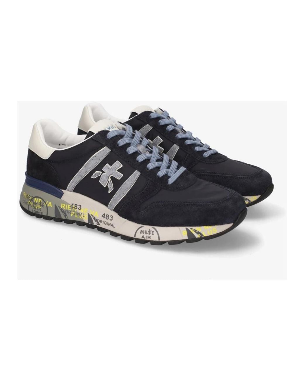 Premiata Blue Sneakers for men