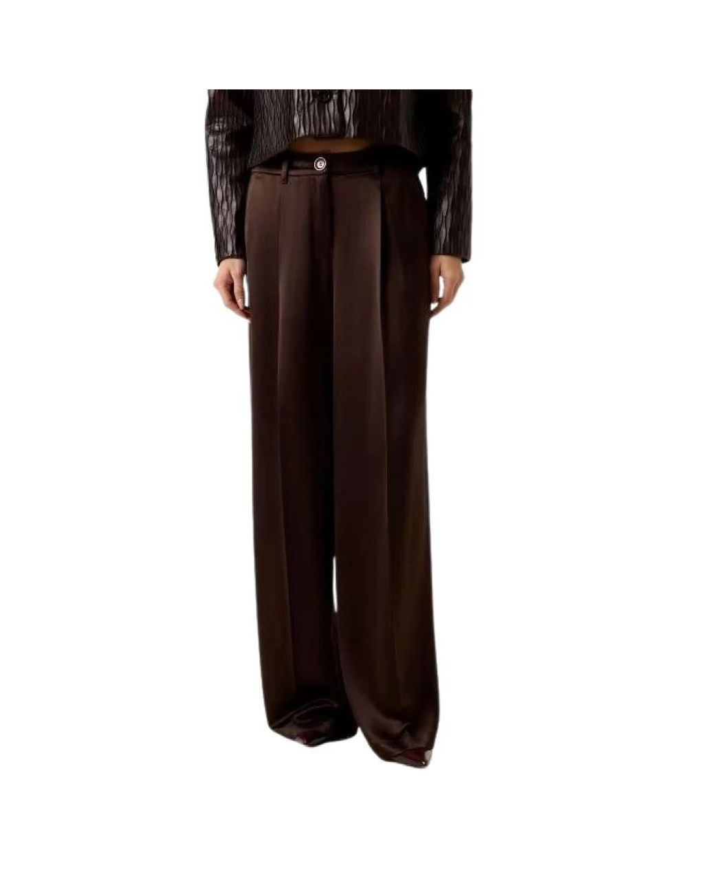 Guess Black Wide Trousers