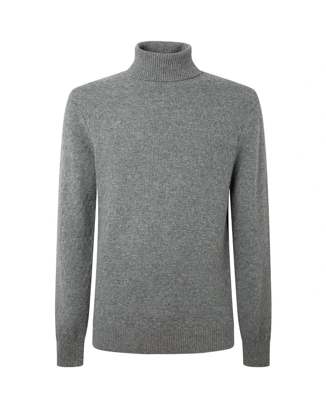Turtlenecks Hackett de hombre de color Gray
