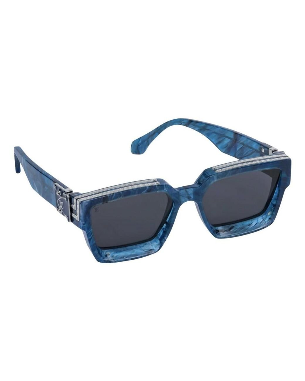 Louis Vuitton 1.1 Millionaires Sunglasses in Blau für Herren | Lyst DE