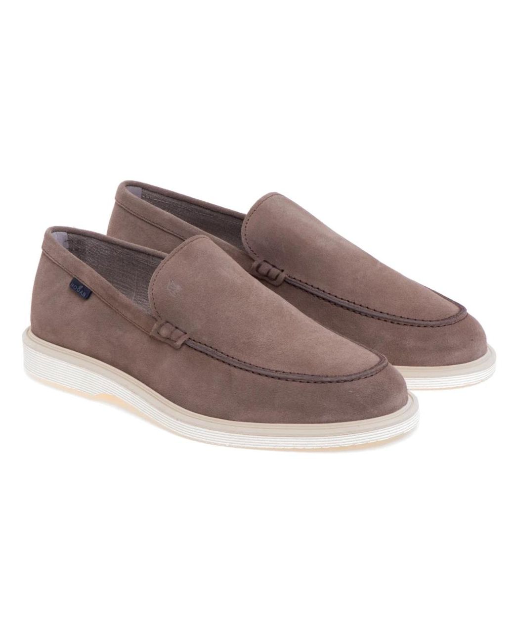 Hogan Brown Loafers for men