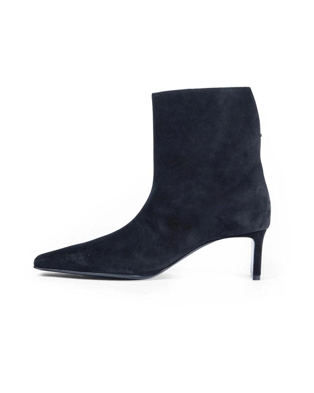 Khaite Blue Heeled Boots
